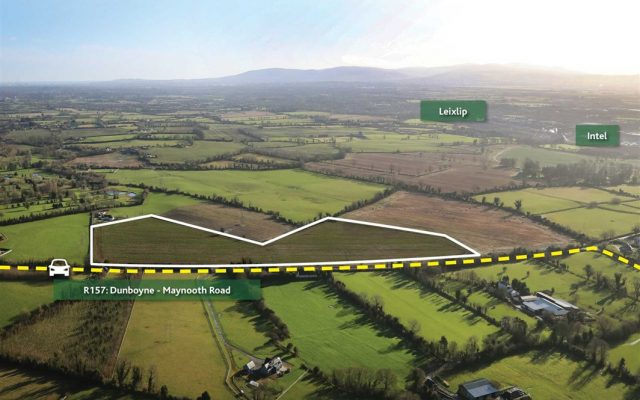 Done Deal in Dunboyne as Public Auction sees land sold for €620,000 (over €21,000 per acre).
