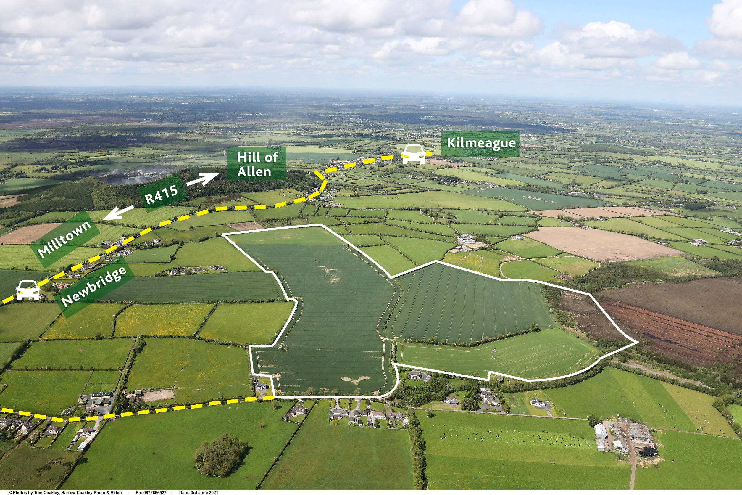 SOLD – 137 acres Milltown The Curragh Co. Kildare