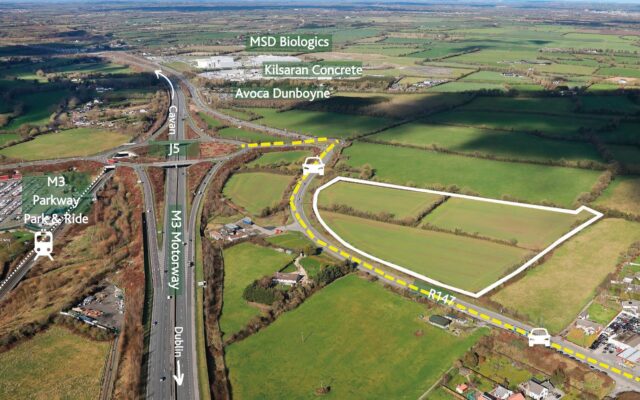 <strong>Bracetown Clonee Co. Meath – Approx. 15 acres (6.07 Ha)</strong>
