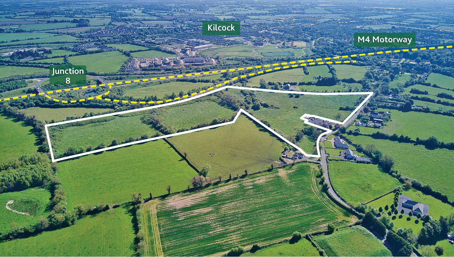 Cottage on approx. 27 acres (10.9 ha), Pitchfordstown, Kilcock, Co. Kildare