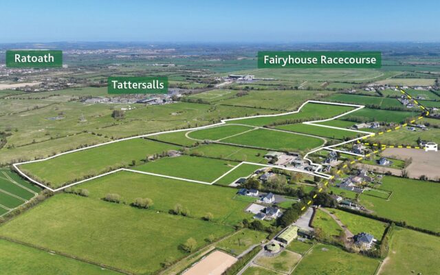 An exceptional farm of approx. 50 acres (20.2 ha) of good quality land & yard