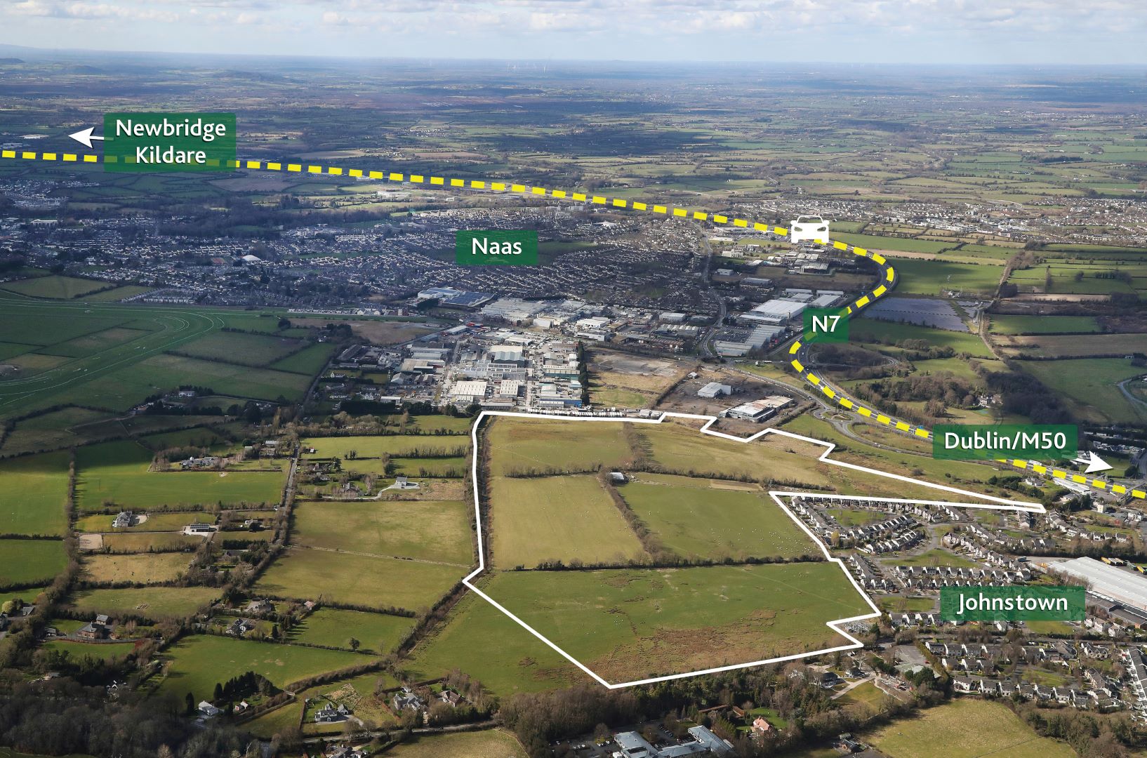 Strategically Located 85-Acre Landholding in Johnstown Hits the Market with Significant Future Development Potential