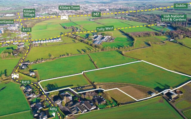 Approx. 11.8 acres of good quality land – Brallistown, Kildare Town