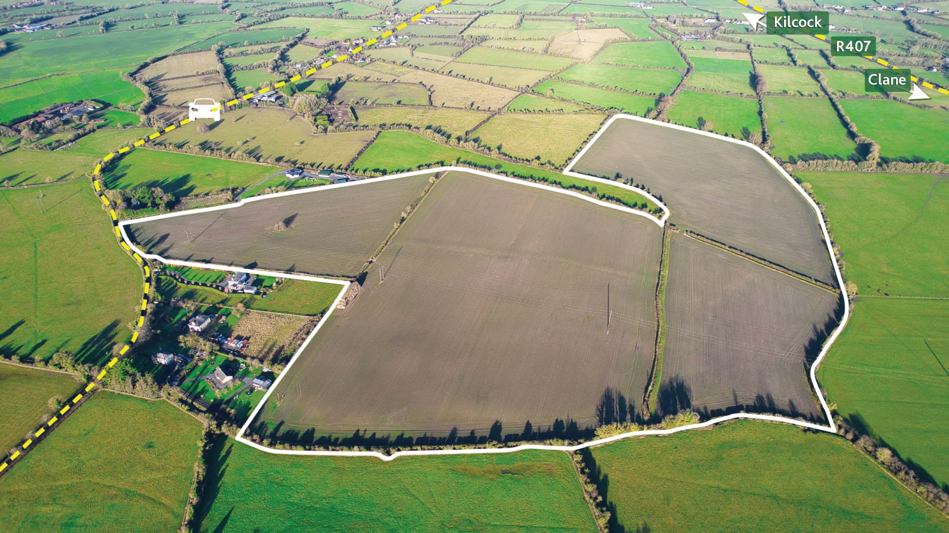 Clonshanbo, Donadea, Co. Kildare – approx. 78.33 acres of top-quality Co. Kildare land