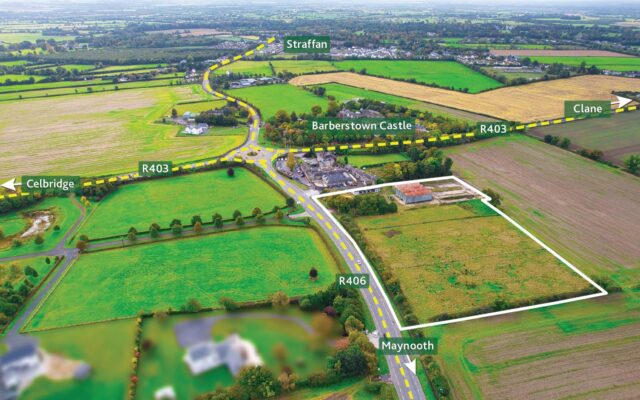 SOLD – Approx. 5.5 acres at Barberstown, Straffan, Co. Kildare