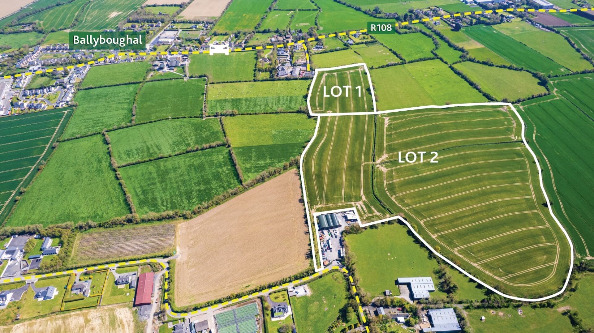 Sold at Public Auction – €1.1 million (€25,500 per acre)