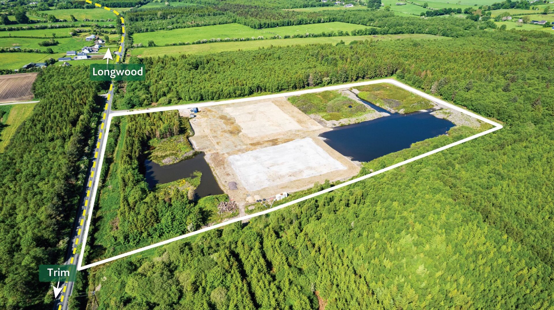 14.55 acres for Auction – Trim Road, Longwood, Co. Meath